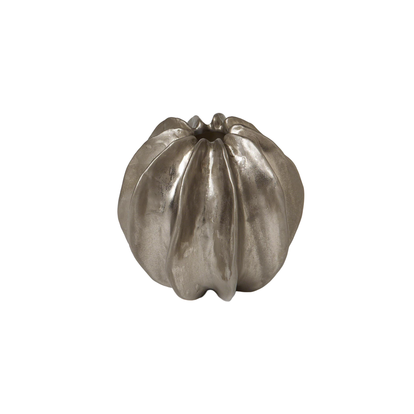 Sea Star Vase - Matte Silver