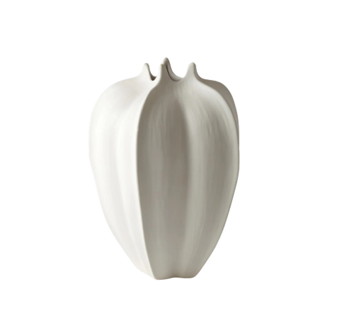 White Star Fruit Vase - Large