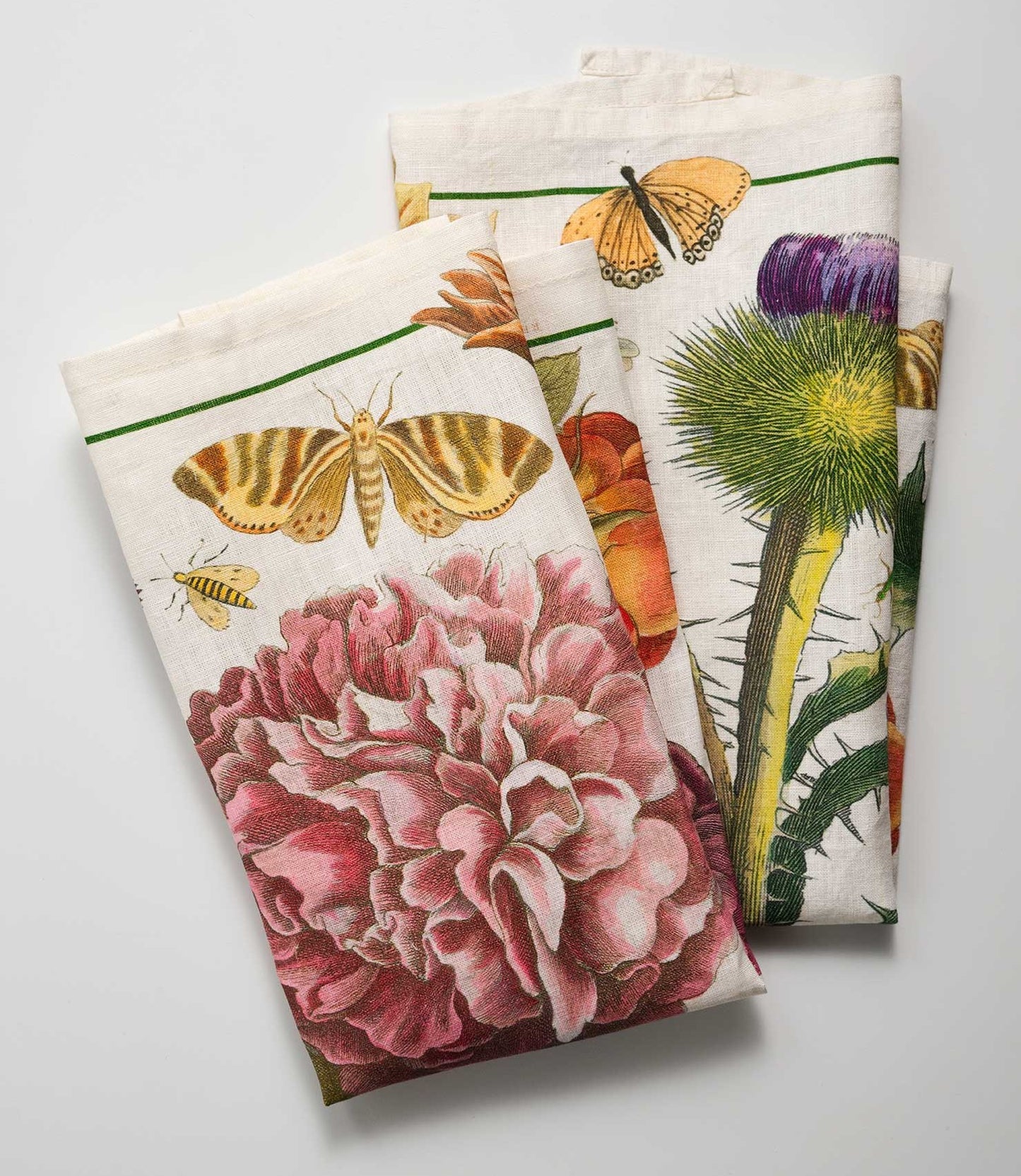 Peony Tea Towel