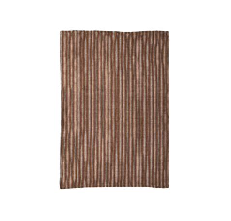 Ticking Stripe Tea Towels - Set/2, Earth