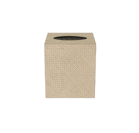 Pandan Tissue Box Cover - Natural