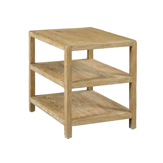 Three Tier Side Table - Limewash